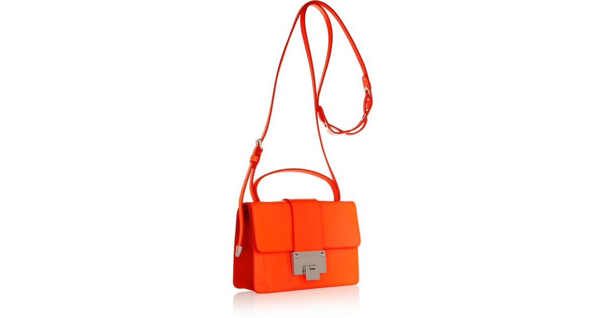 orange neon bag