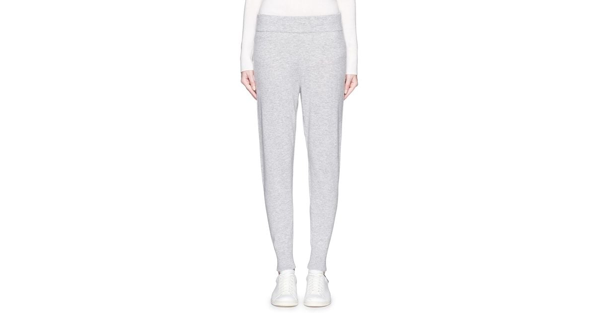 jogging pants gray