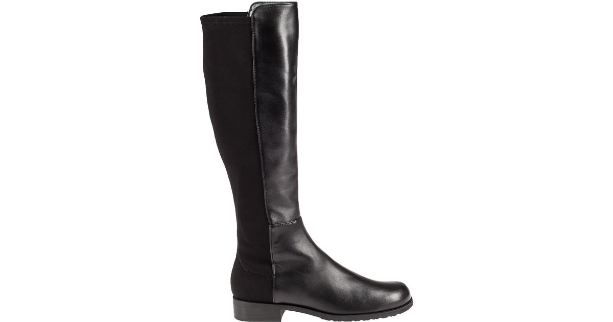 Download Stuart weitzman Half n Half Leather and Suede Knee-High ...