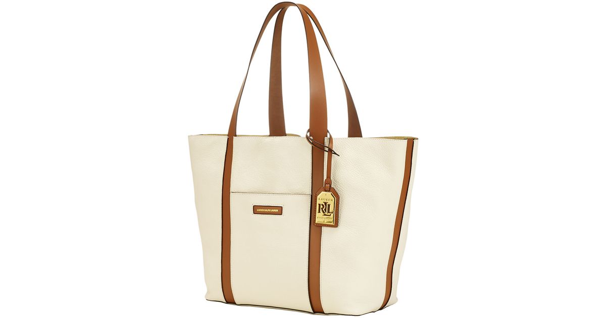 ralph lauren tote bag white