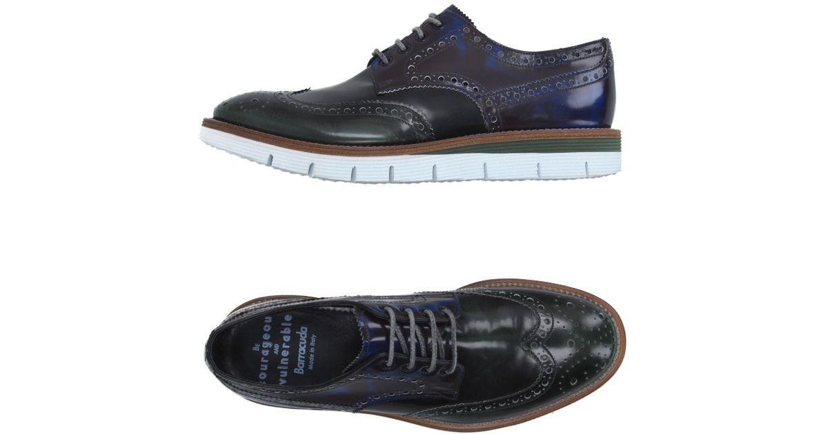 Barracuda Lace-up Shoes in Green for Men | Lyst