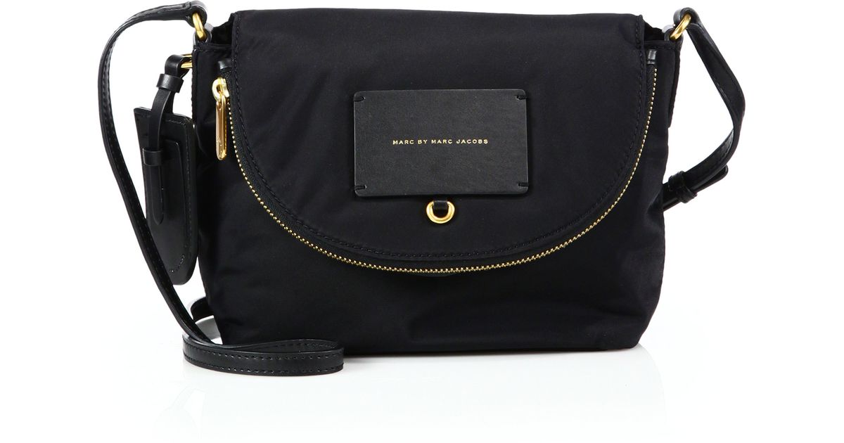 Lyst Marc By Jacobs Natasha Mini Nylon Crossbody Bag In Black