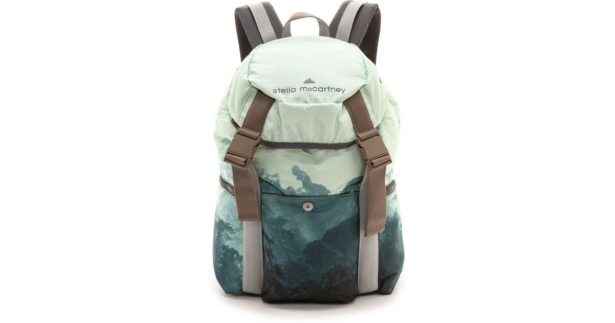 Lyst Adidas By Stella Mccartney Weekend Backpack Sharp Grey