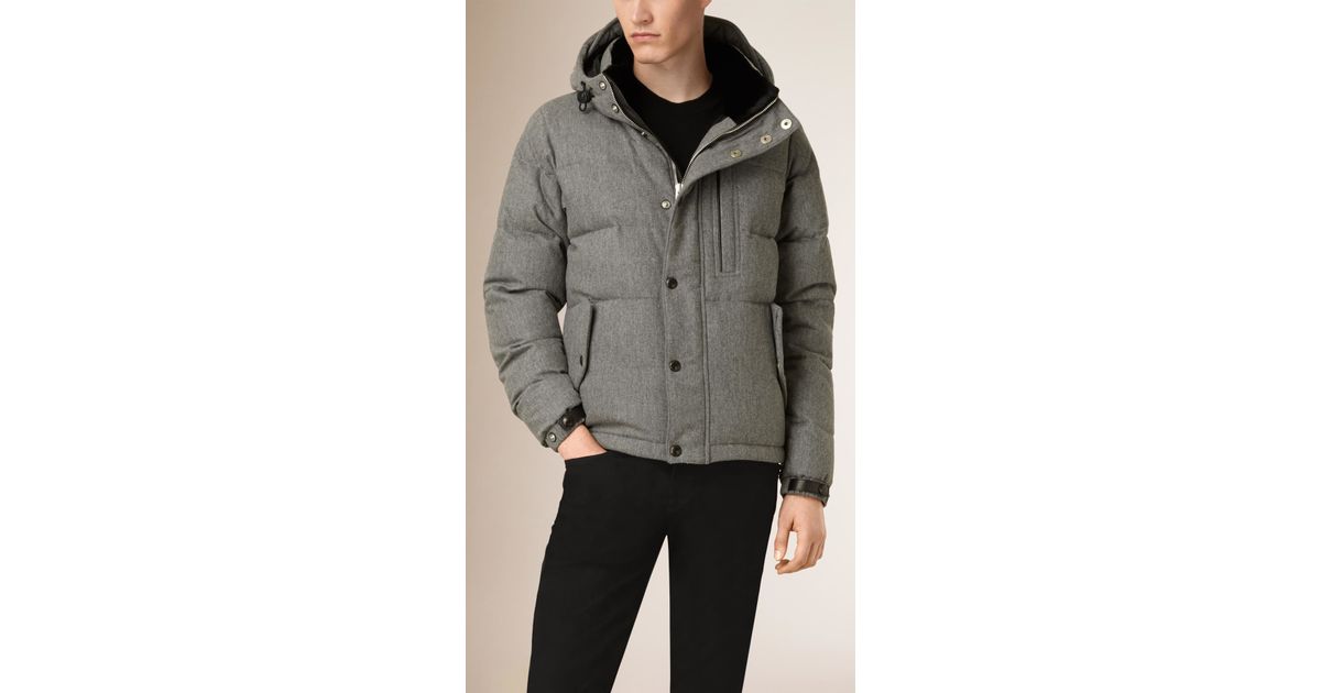 Burberry London Men S Fur Overcollar Military Trench Coat