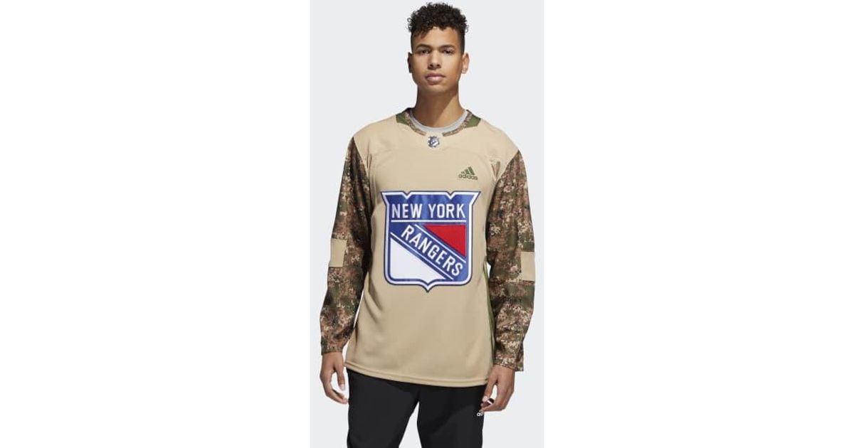 rangers camo jersey