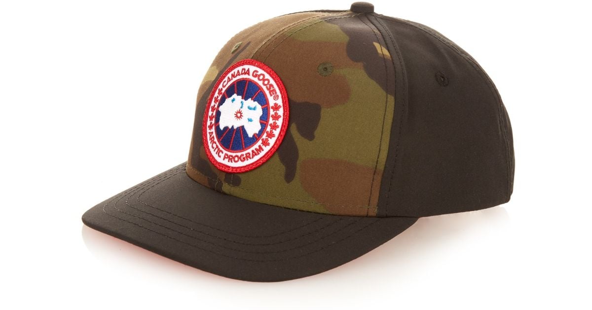 Canada Goose victoria parka outlet price - Canada goose Logo-embroidered Camouflage-print Cap in Black (BLACK ...