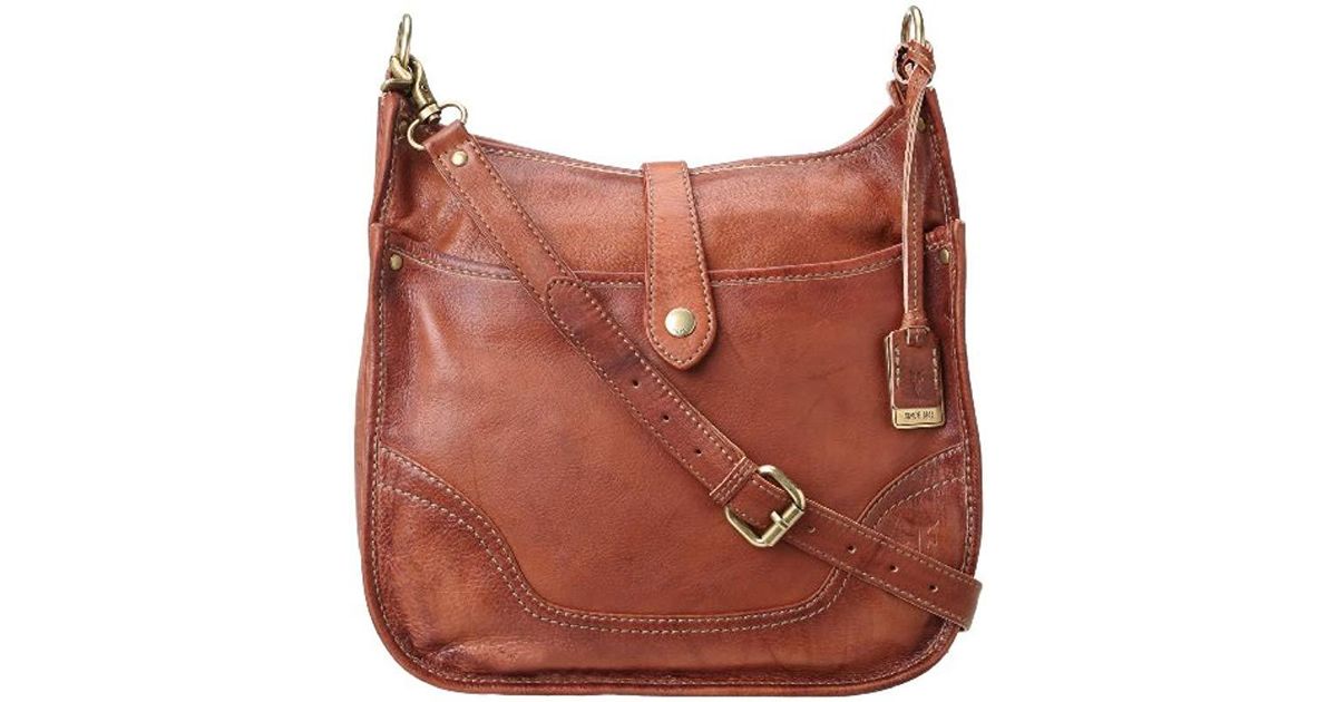 Frye Brown Campus Cross Body Saddle Bag Lyst