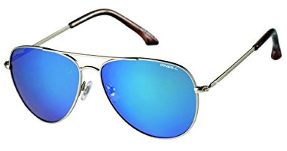 Lyst O'neill Sportswear Polarized Aviator Sunglasses in Metallic for Men