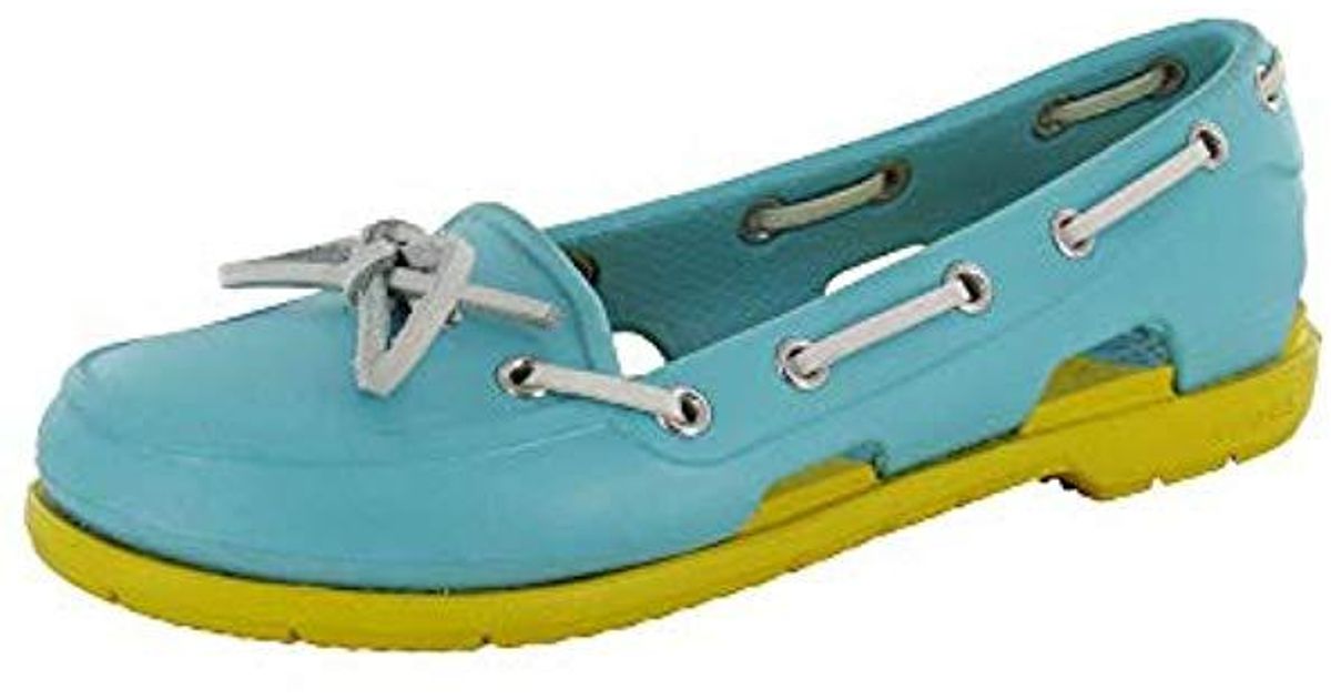 crocs beach boat shoes