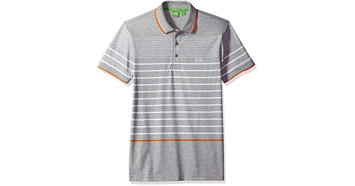 Hugo Boss Men/'s Paule-2 Slim Fit Short Sleeve Cotton Polo Shirt