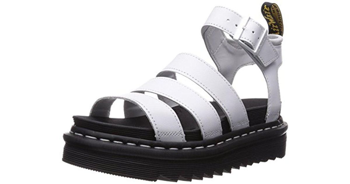 blaire sandals white