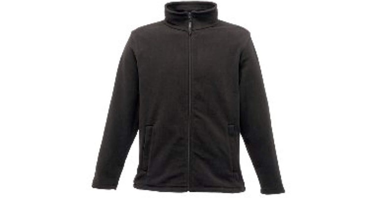 Regatta Mens Plain Micro Fleece Full Zip Jacket Layer Lite