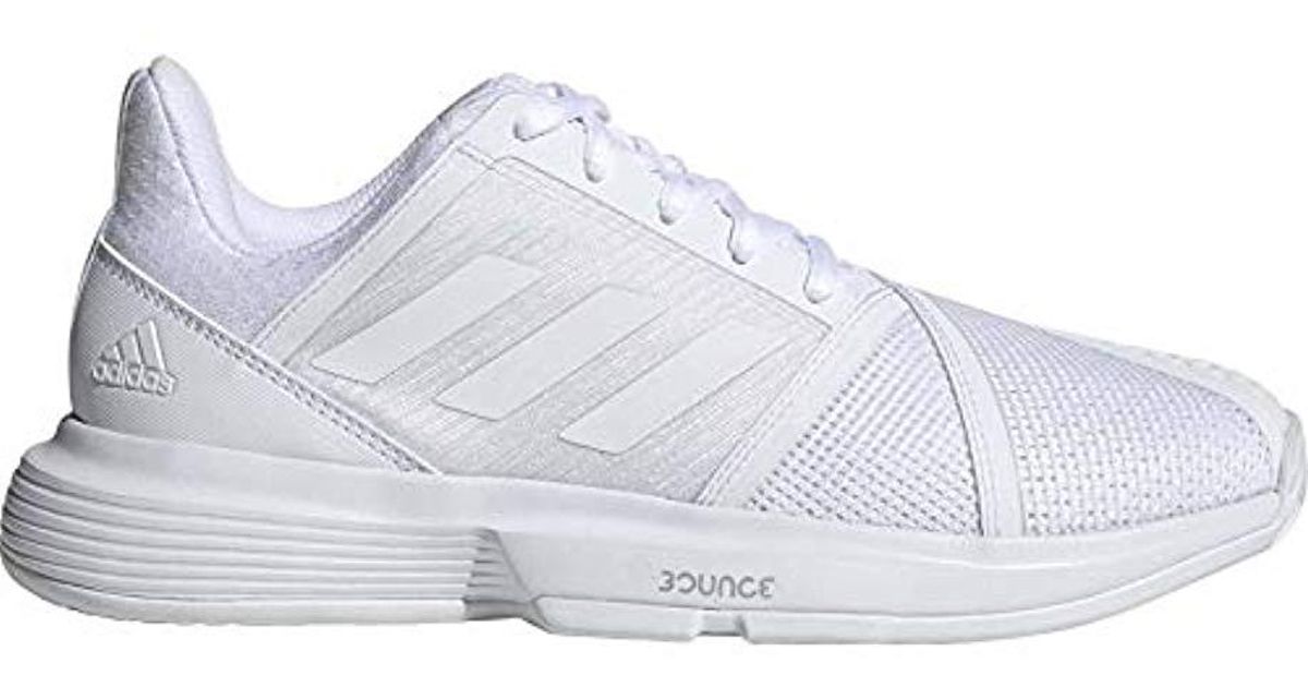 adidas Courtjam Bounce in White - Lyst