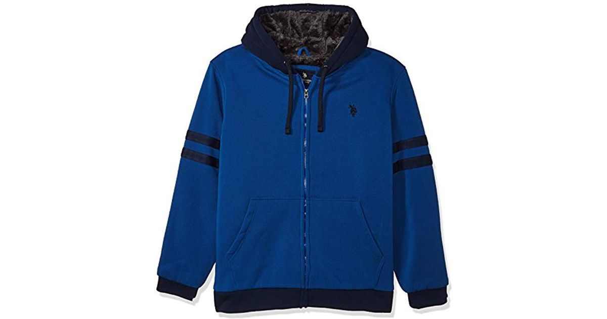 us polo assn fleece hoodie