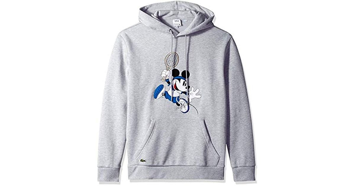 lacoste x disney mickey hoodie