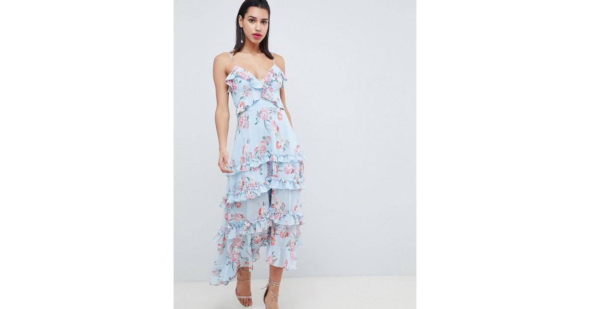 forever new blue floral dress