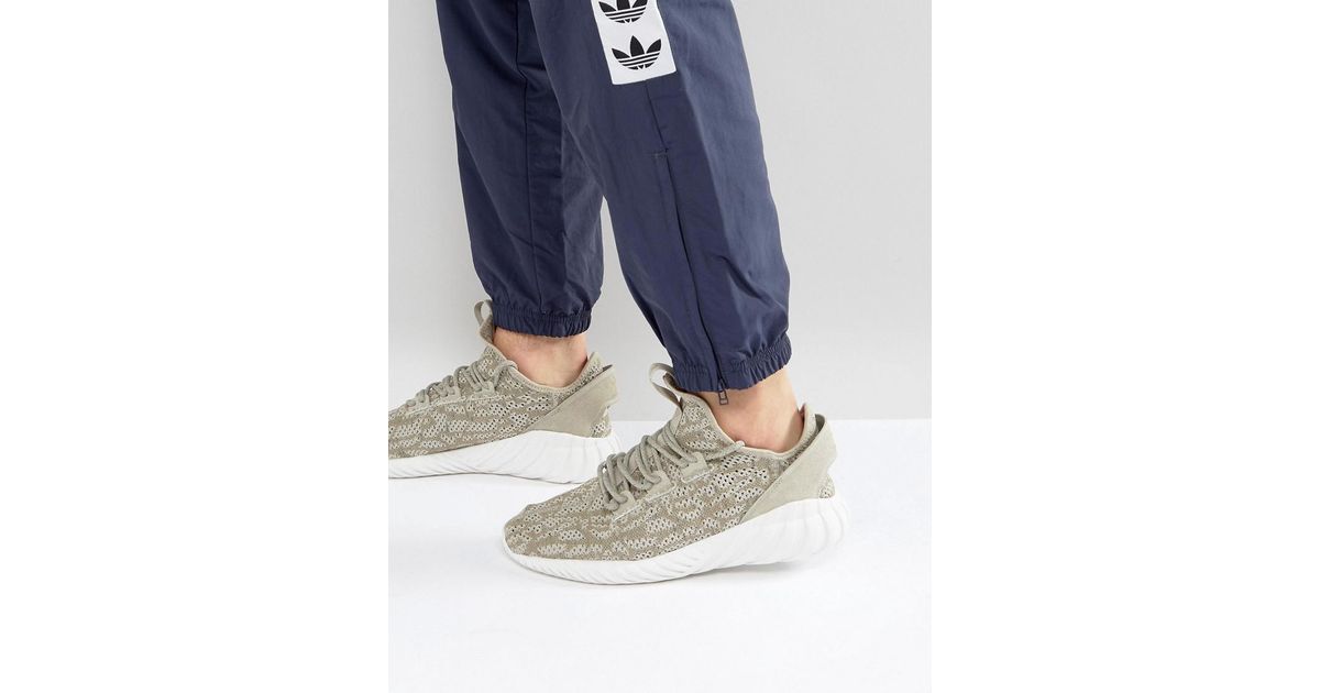 adidas tubular doom sock khaki