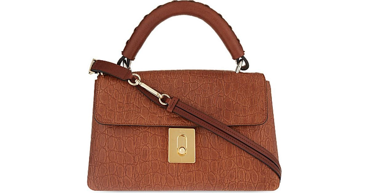 Chlo Fedora Small Leather Over The Shoulder Handbag - For Women ...  