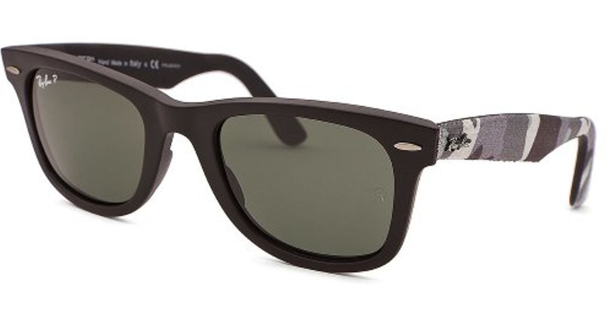 Ray-ban Women's Original Wayfarer Urban Camouflage Black