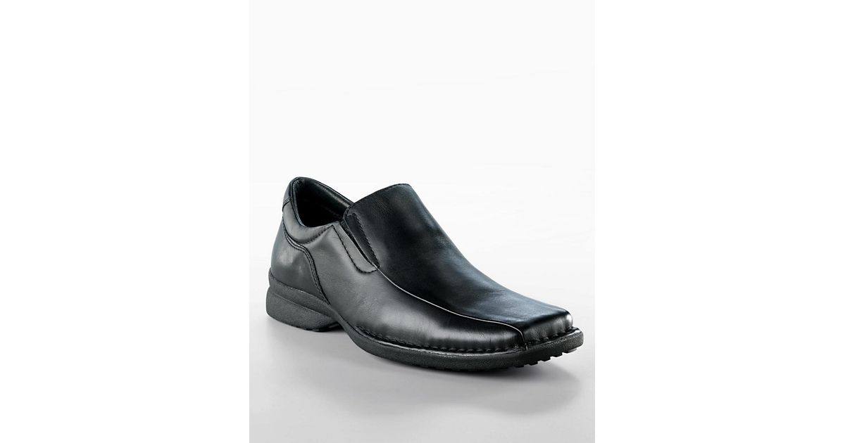 kenneth cole black slip on shoes