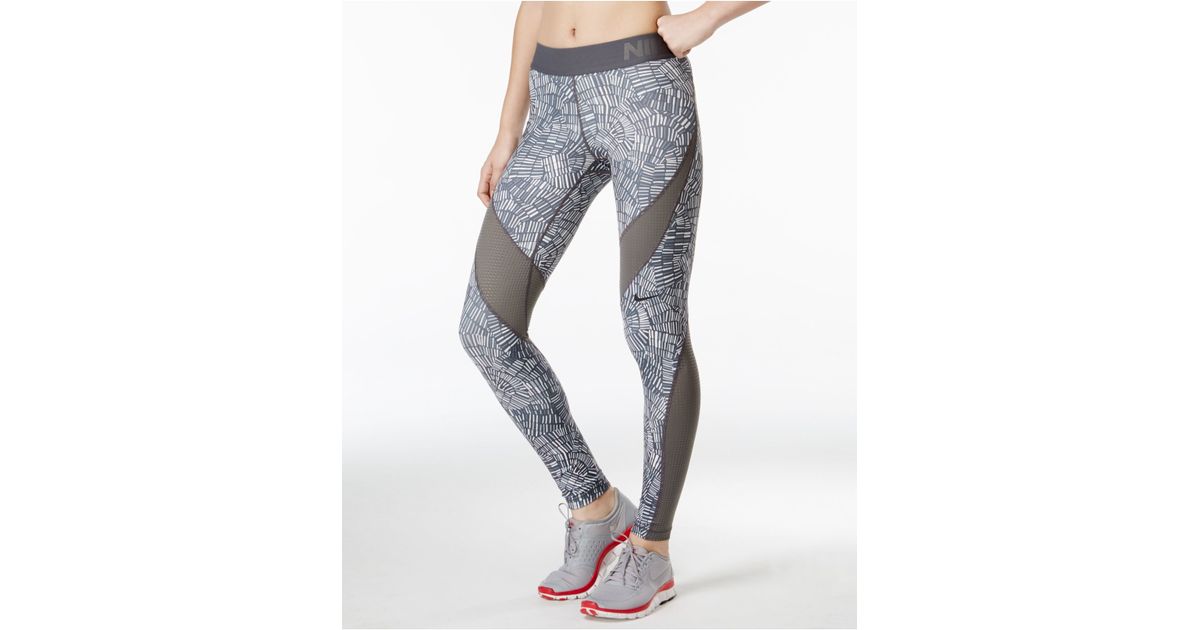 grey nike dri fit leggings