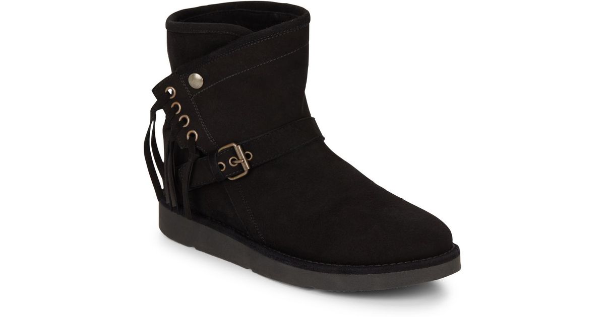 black ugg boots with buckle black ugg boots with buckle