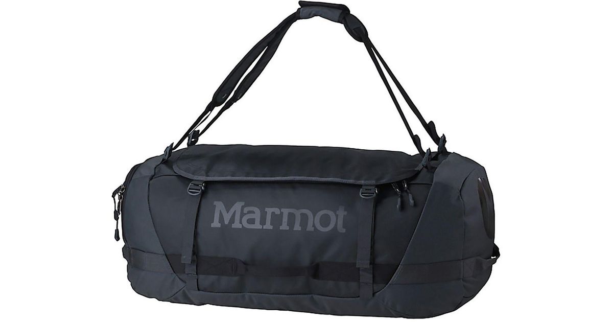 Marmot Black Long Hauler Expedition 125l Duffel Bag For Men Lyst
