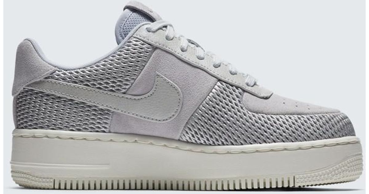 Nike Air Force 1 Upstep Premium Wmns mtlc platinum pure platinum sail Nike Air Force 1 Upstep Premium Wmns mtlc platinum pure platinum sail