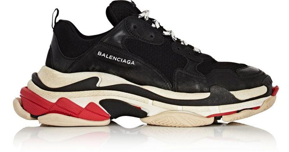 Lyst - Balenciaga Triple S Platform Sneakers in Black for Men - Save 11%