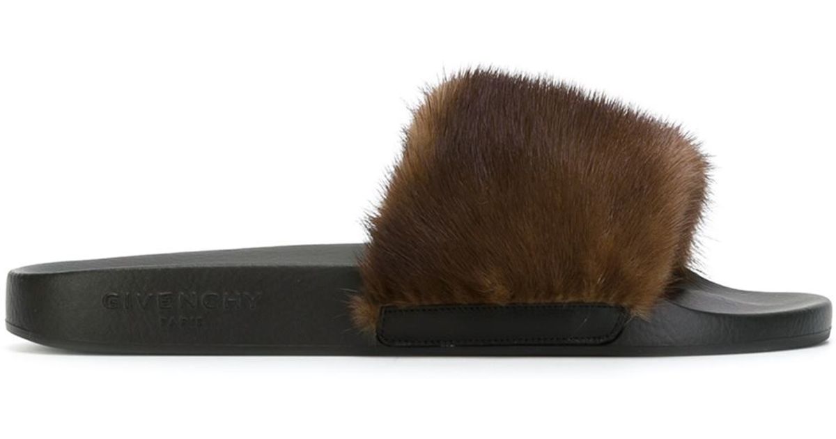givenchy mink slides