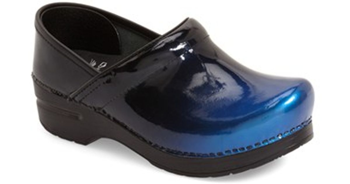 how to order us size for dansko blue flat leather shoes