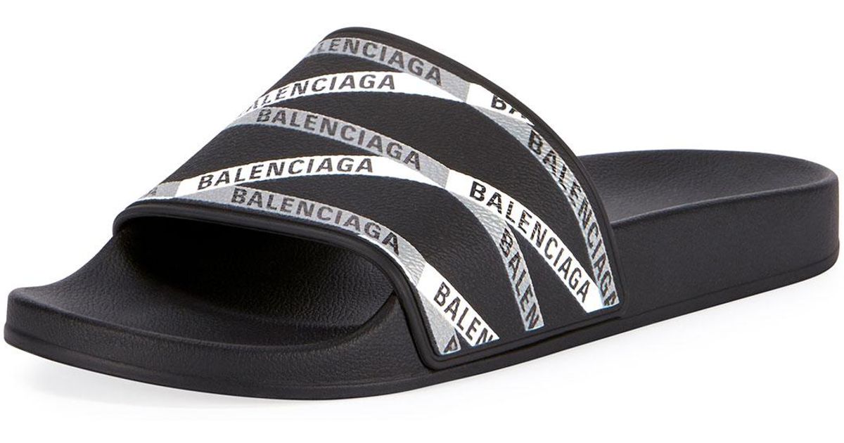 balenciaga logo slide