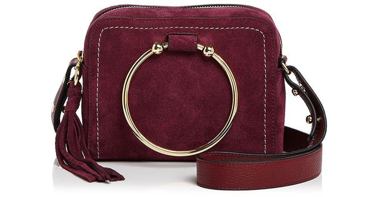 Lyst Milly Astor Suede Camera Bag