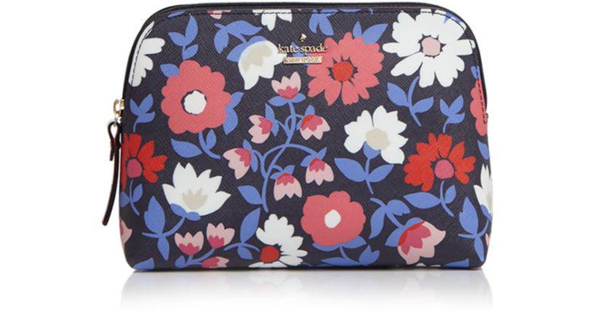 Lyst Kate Spade Cameron Street Daisy Briley Cosmetic Bag Set In Blue