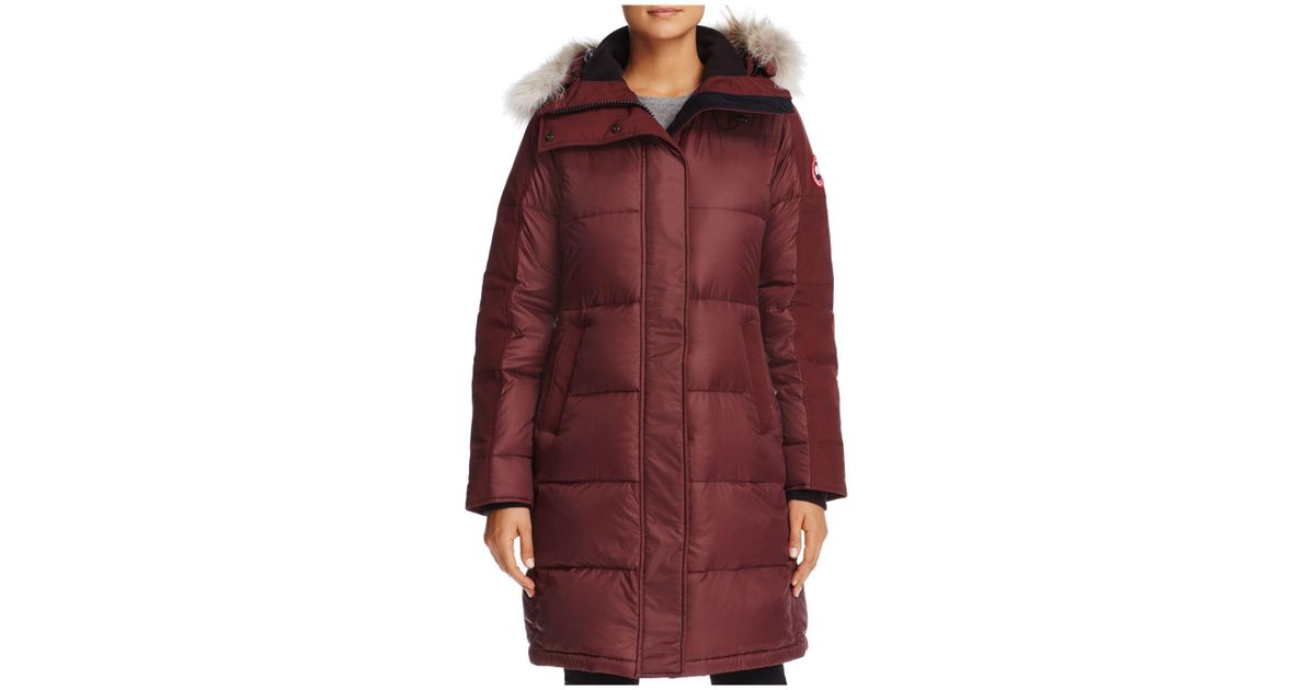 canada goose rowley fur trim down parka canada goose rowley fur trim down parka