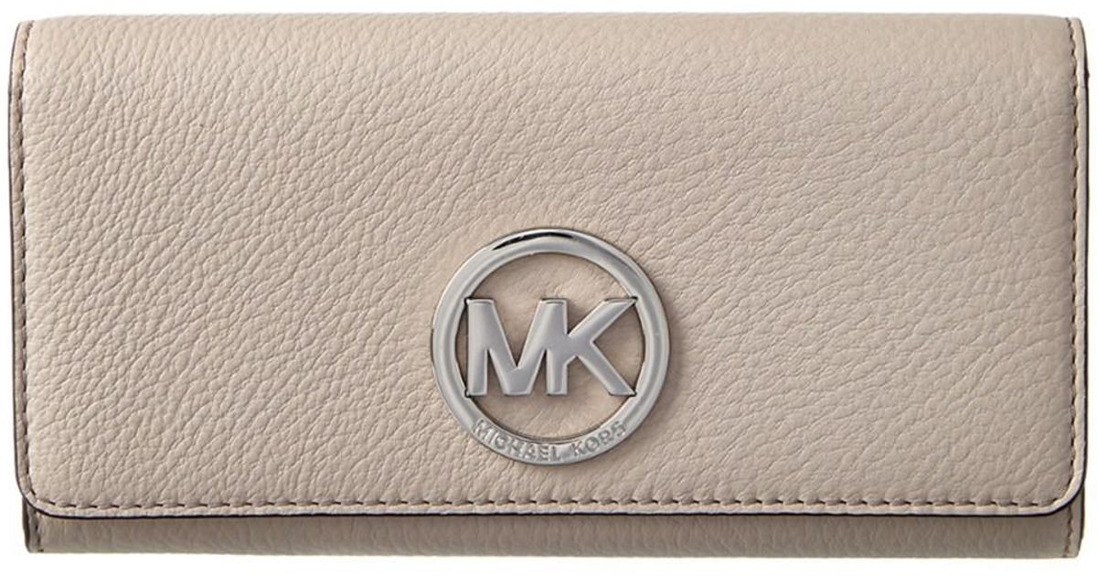 Lyst Michael Kors Fulton Leather Carryall Wallet