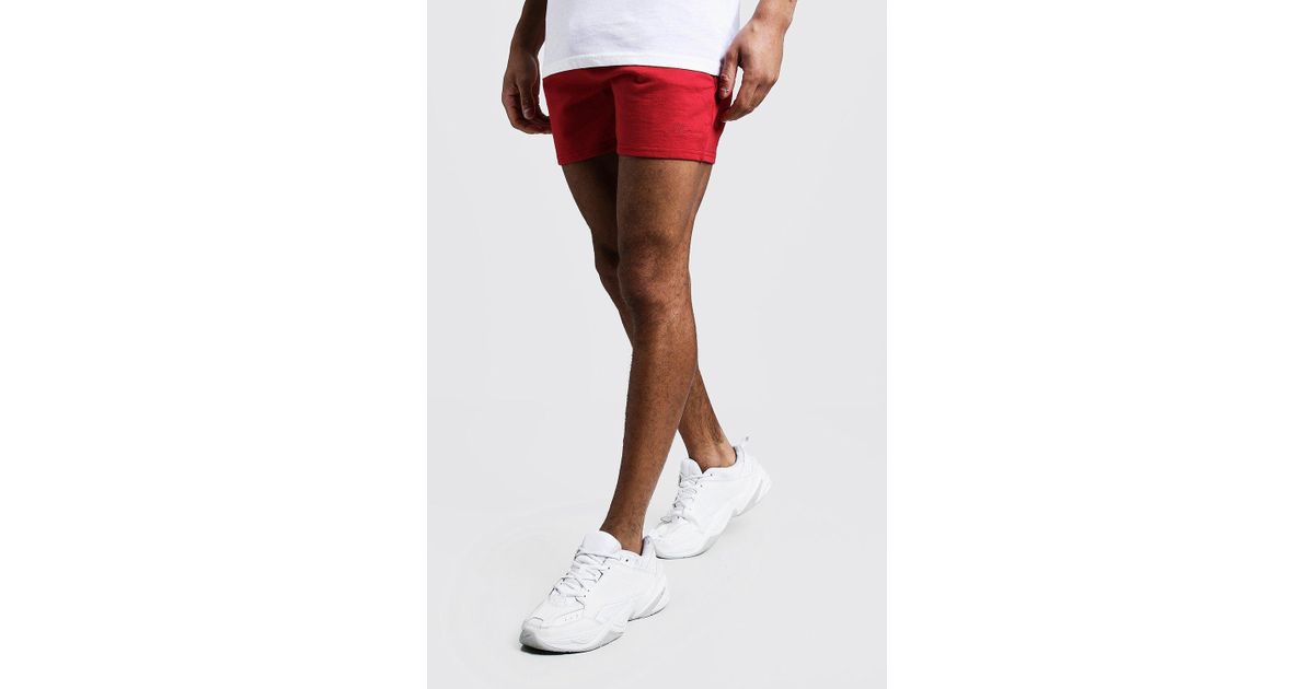 boohoo jersey shorts