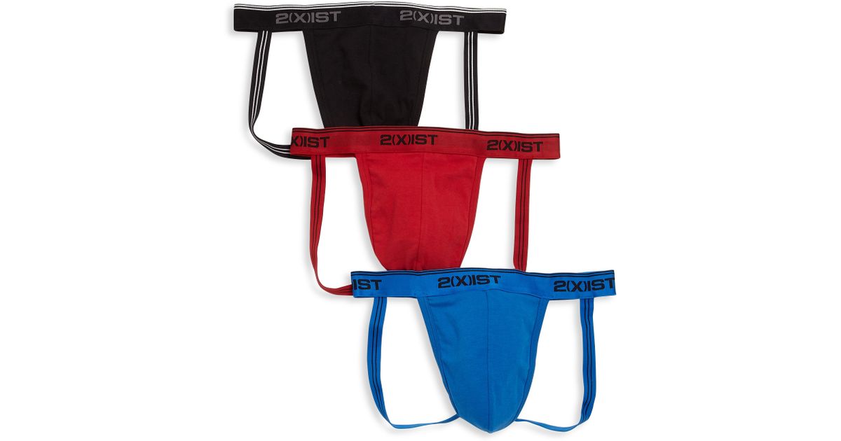 Lyst 2xist Stretch Jock Straps 3pack in Red for Men