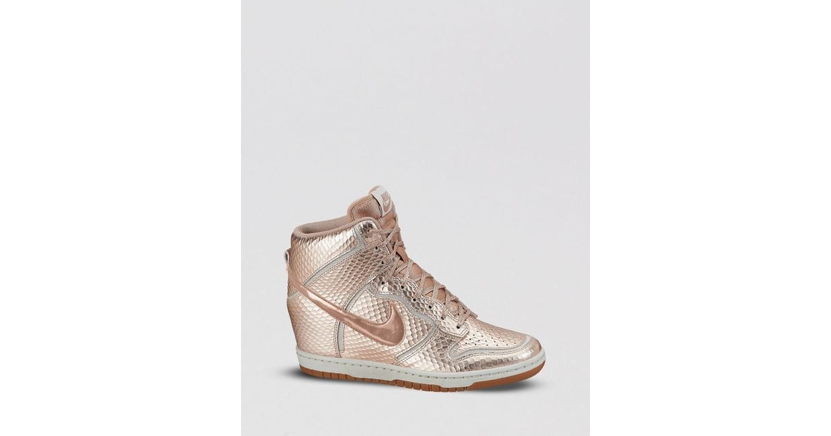nike high tops wedges