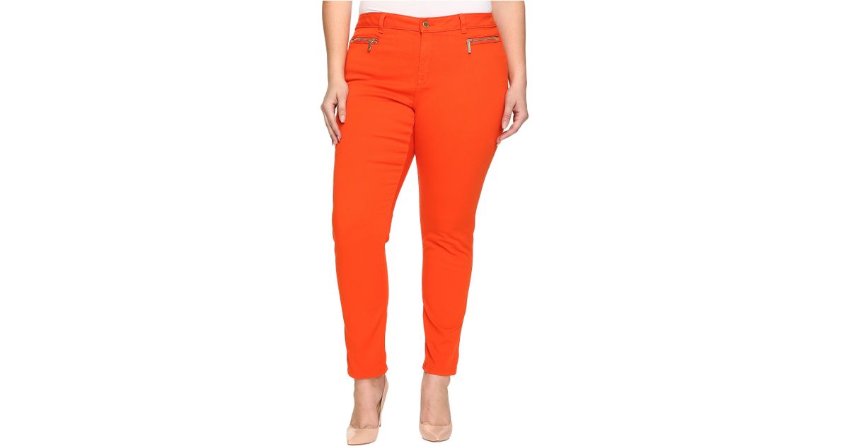 michael kors pants orange