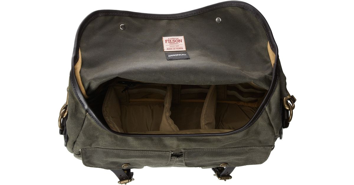 Lyst Filson Camera Field Bag In Green