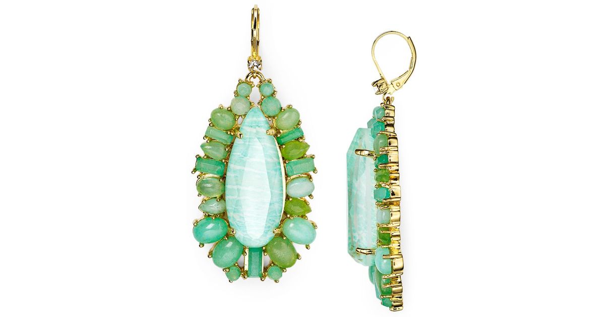 Lyst Kate Spade New York Seastone Sparkle Statement Earrings