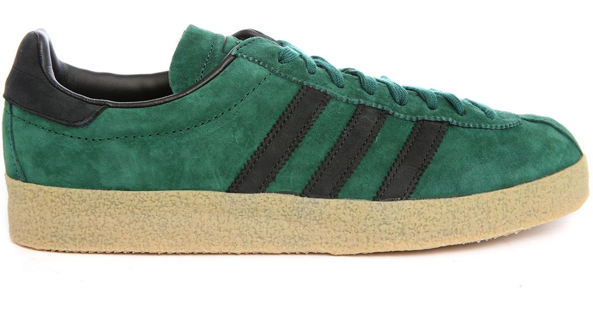 green adidas suede