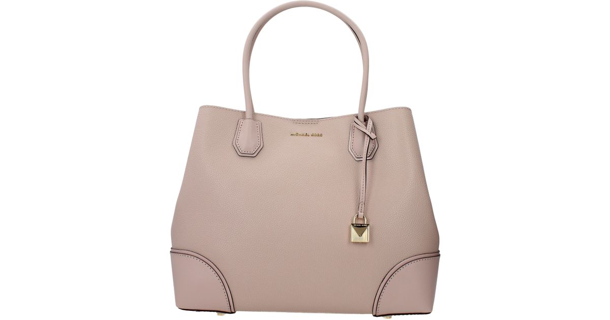 Michael Kors Handbags Studio Mercer Corner Women Pink In Michael Kors Handbags Studio Mercer Corner Women Pink In Lyst