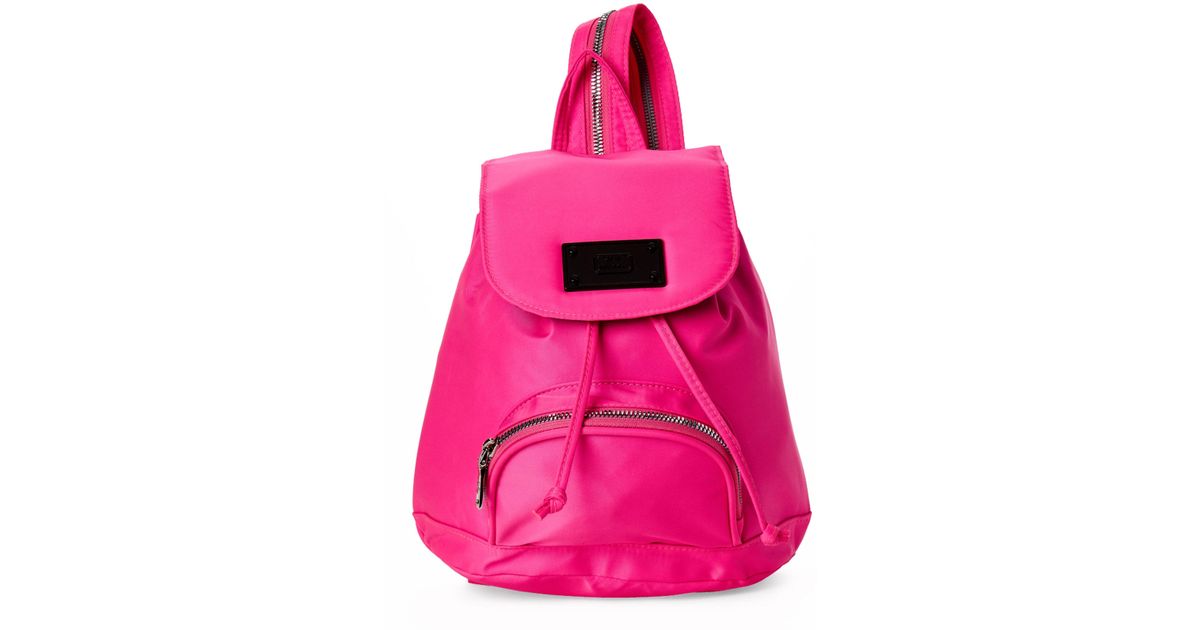 Steve Madden Cyrus Convertible Nylon Backpack in Pink - Lyst