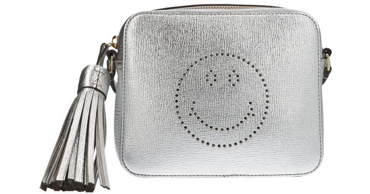 anya hindmarch smiley crossbody bag