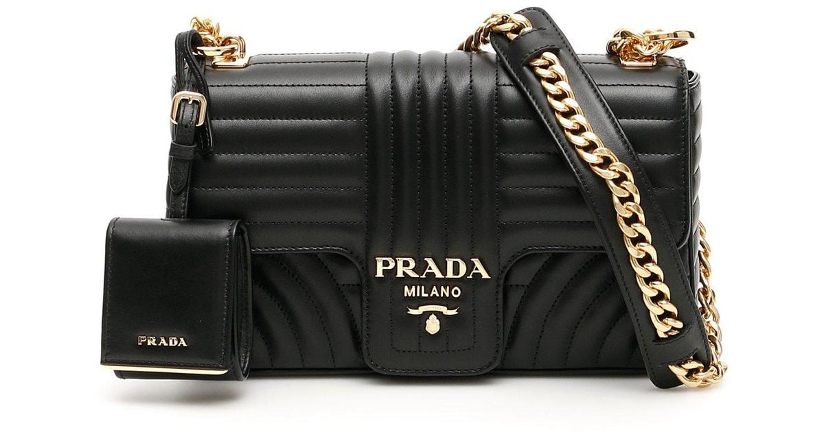 prada diagramme embleme bag