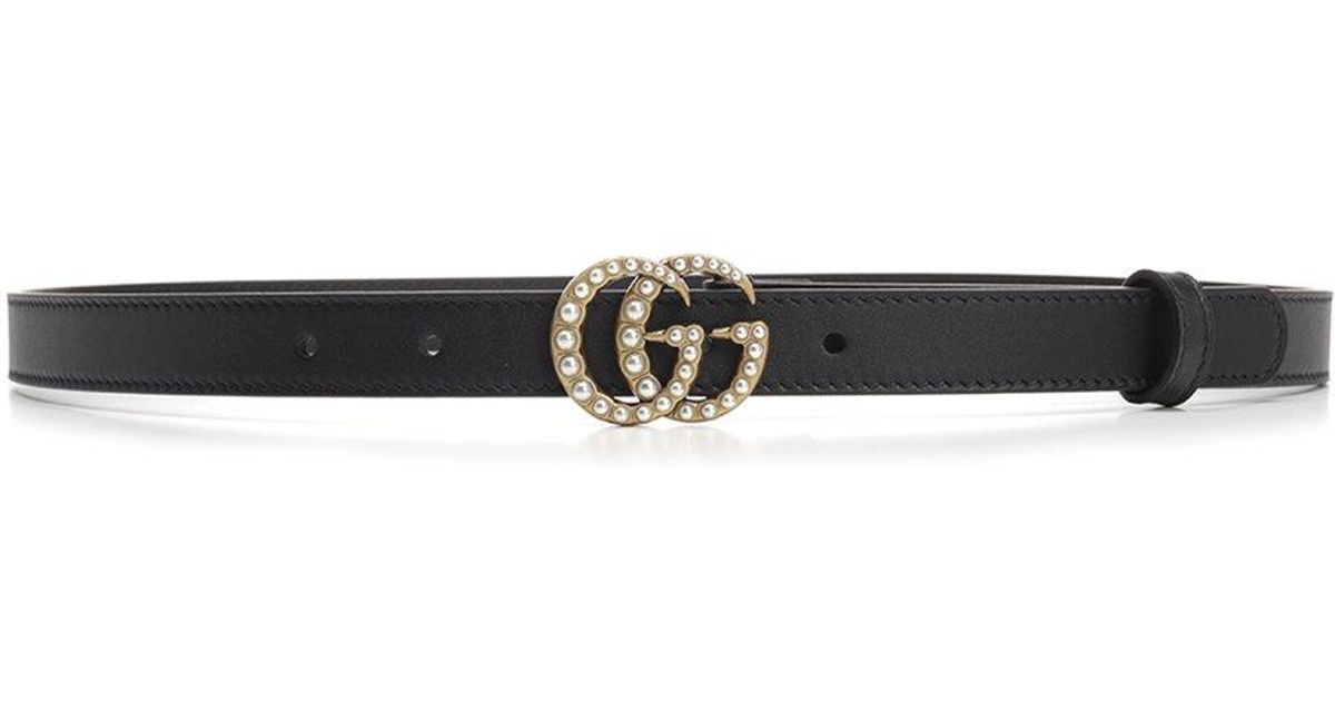 gucci marmont double g belt