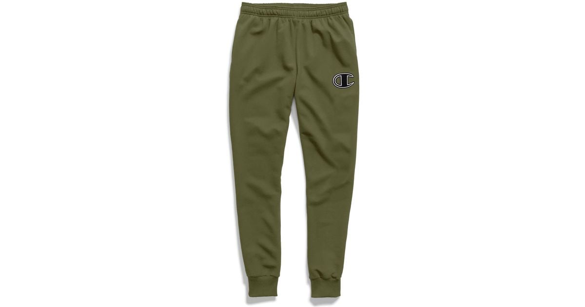 champion tape fleece joggers