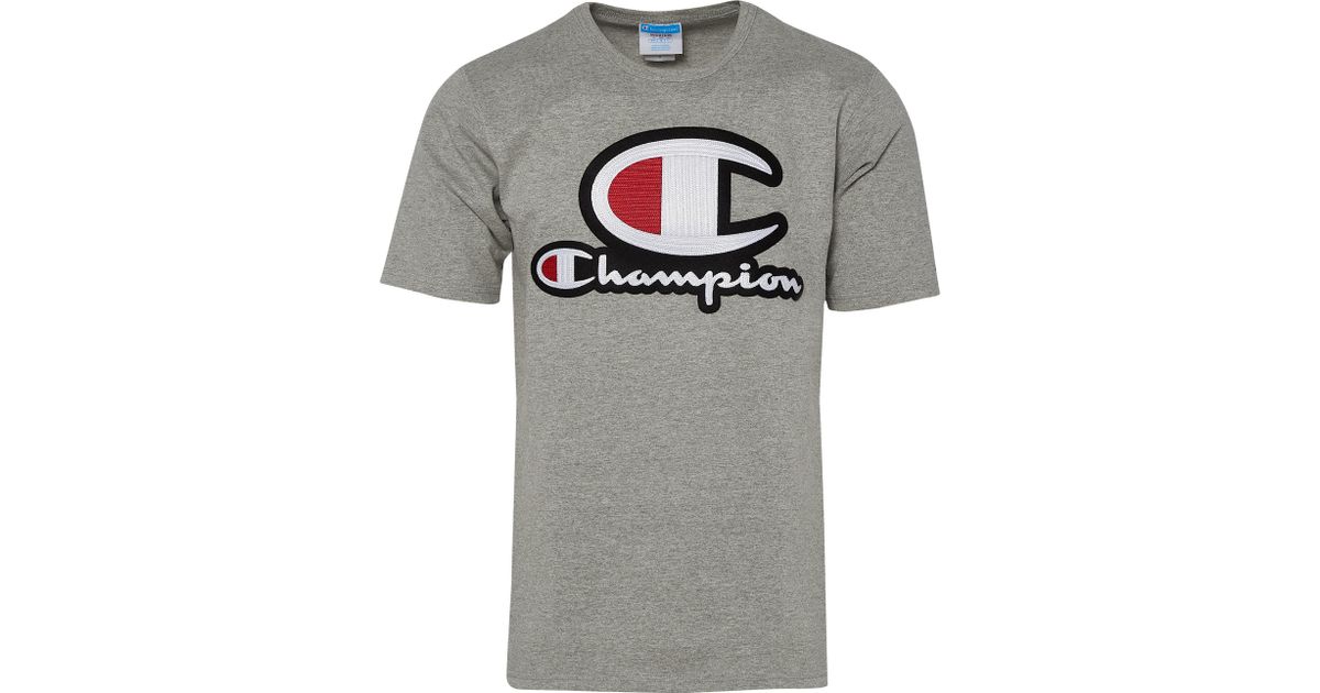 champion t shirt gray